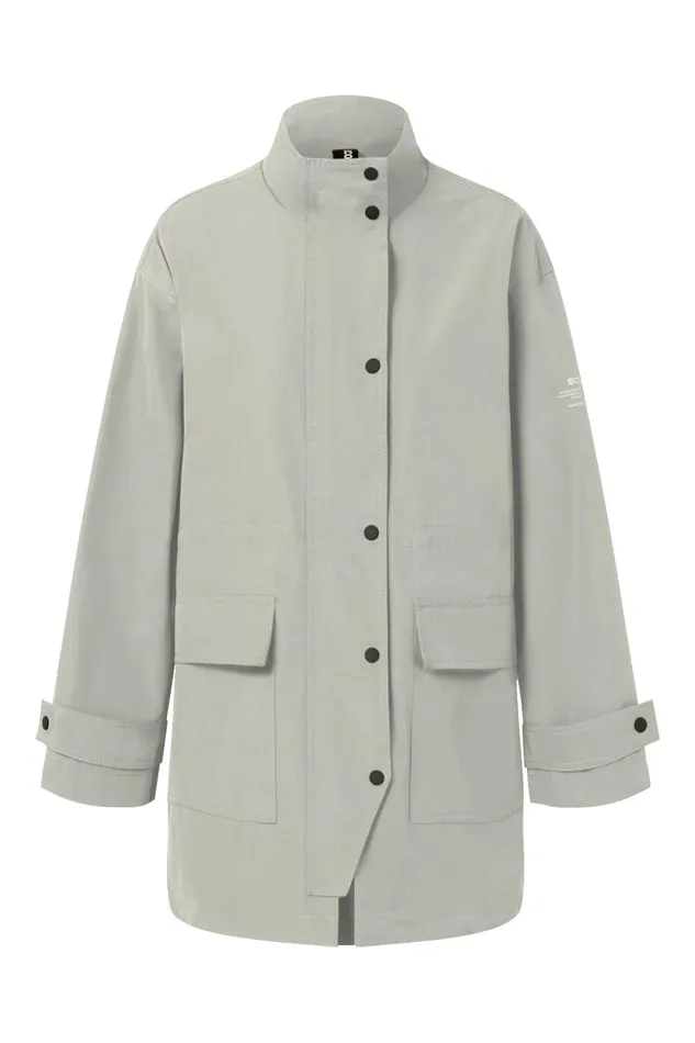 Women White Hokai Jacket Ecoalf Coats And Jackets