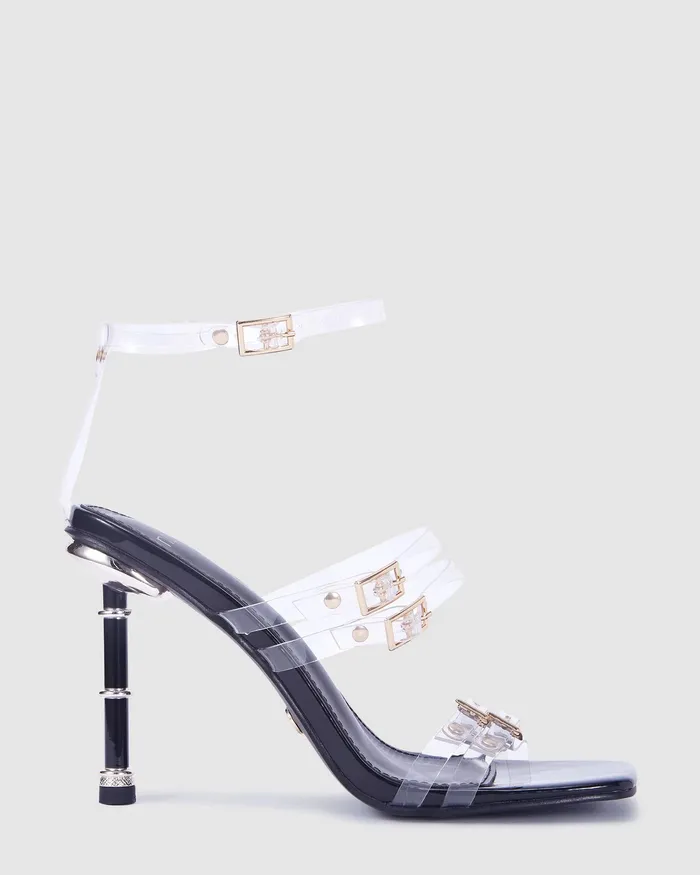 Women ZAGGER BLACK Stilettos Party NOVO Shoes