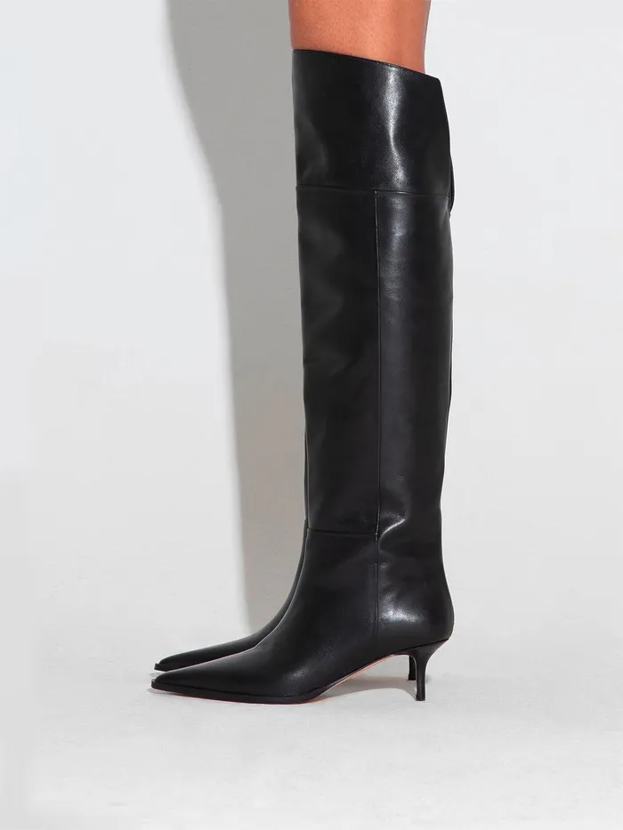Women Zsazsa Leather OverKnee Boots Aeyde KneeHigh Boots