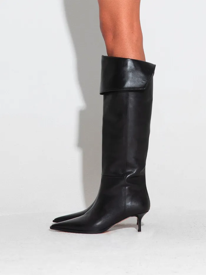 Women Zsazsa Leather OverKnee Boots Aeyde KneeHigh Boots