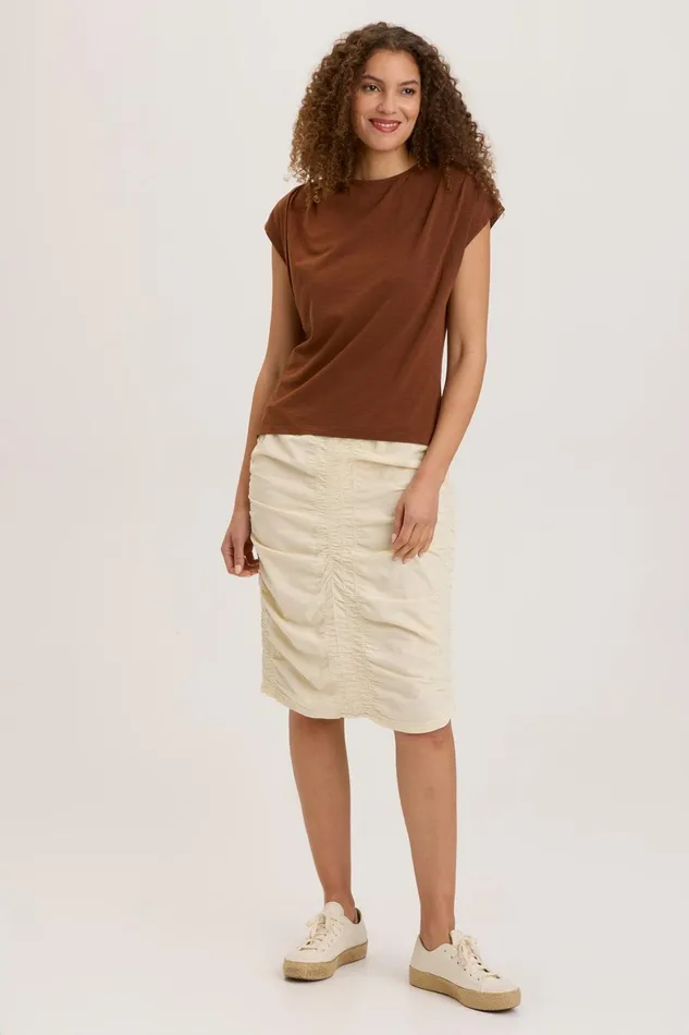 XCVI Cord Midi Trace Women Skirts
