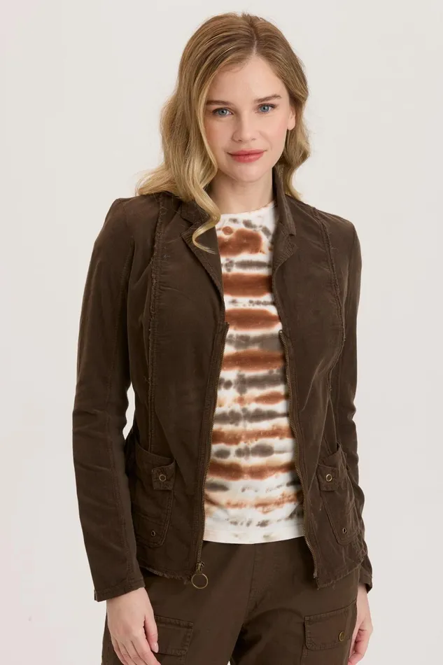 XCVI Cord Raphael Blazer Women Jackets
