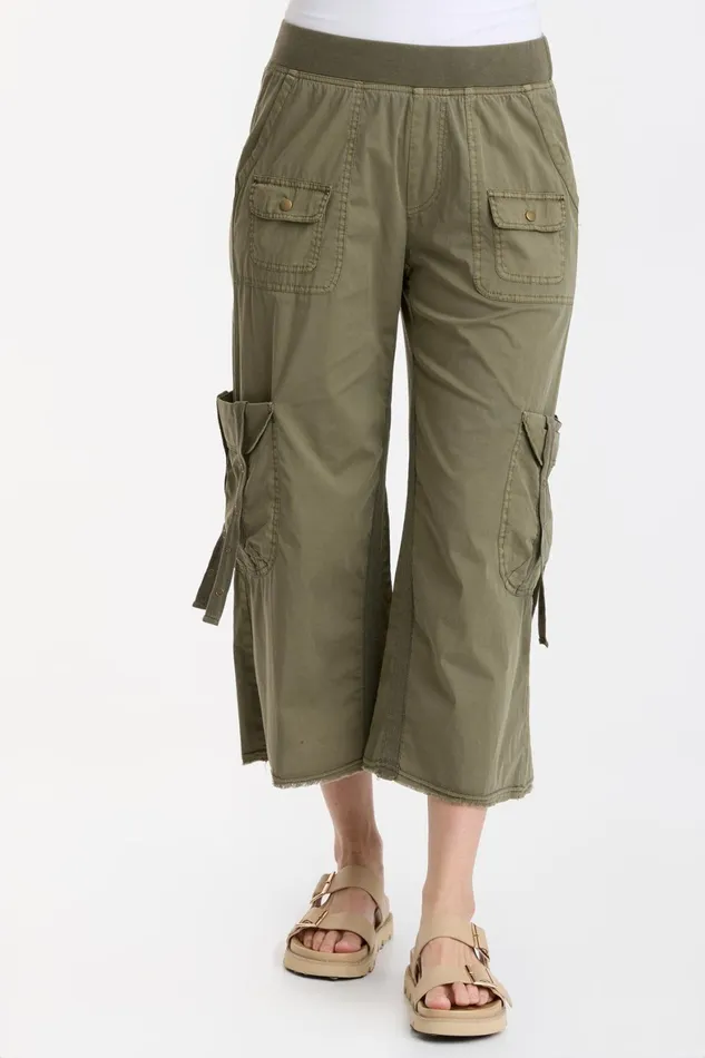 XCVI Femke Cargo Crop Women Crops
