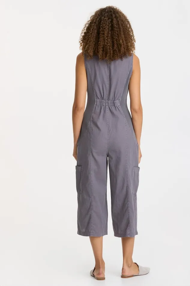 XCVI Linen Norris Jumpsuit Women Jumpsuits