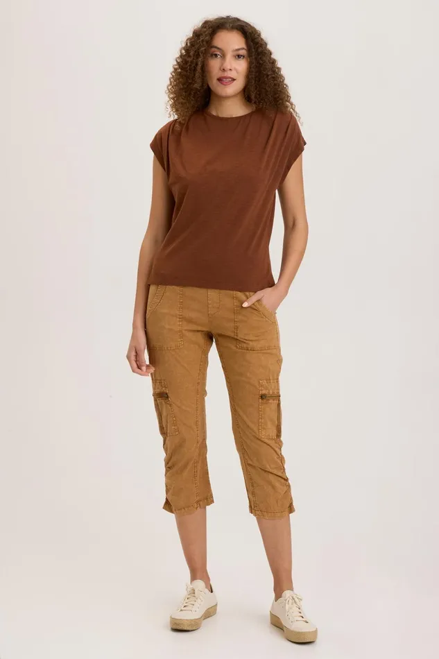 XCVI Nadia Crop Women Crops