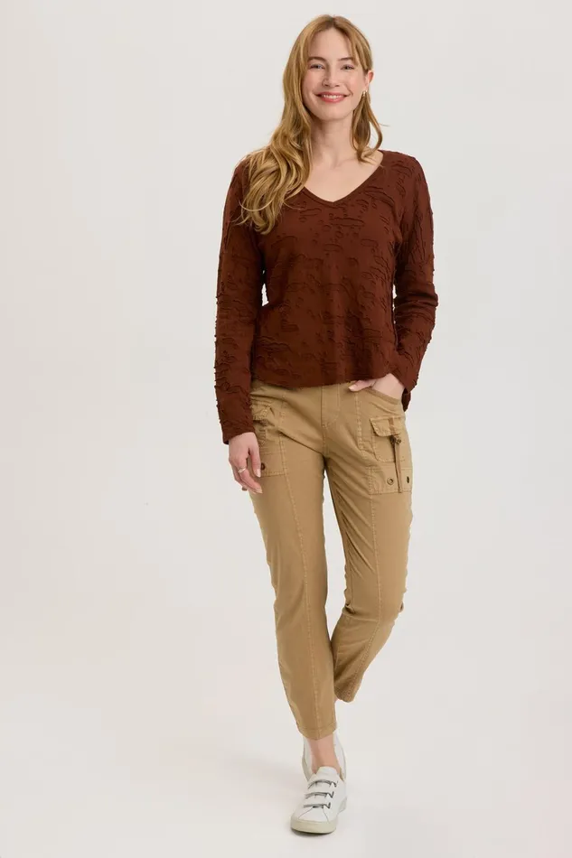 XCVI Pavel VNeck Women Tees