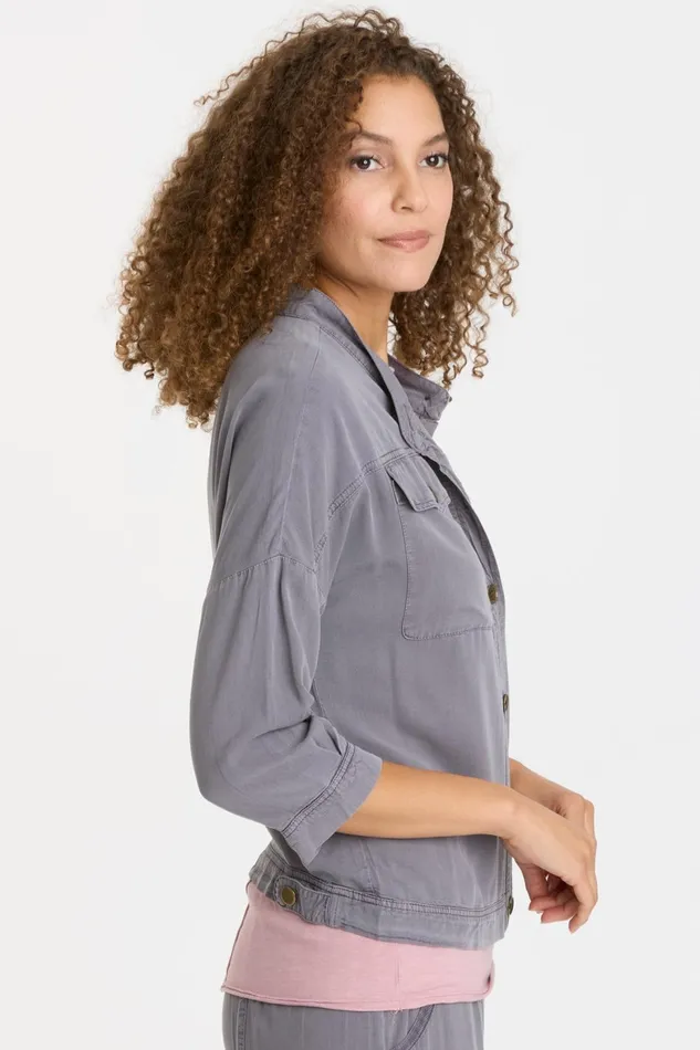 XCVI Twill Colbert Jacket Women Jackets