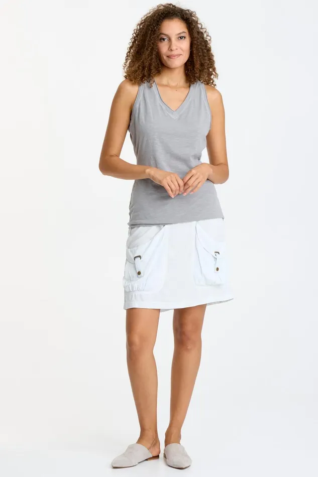 XCVI Twill Shirley Mini Women Skirts